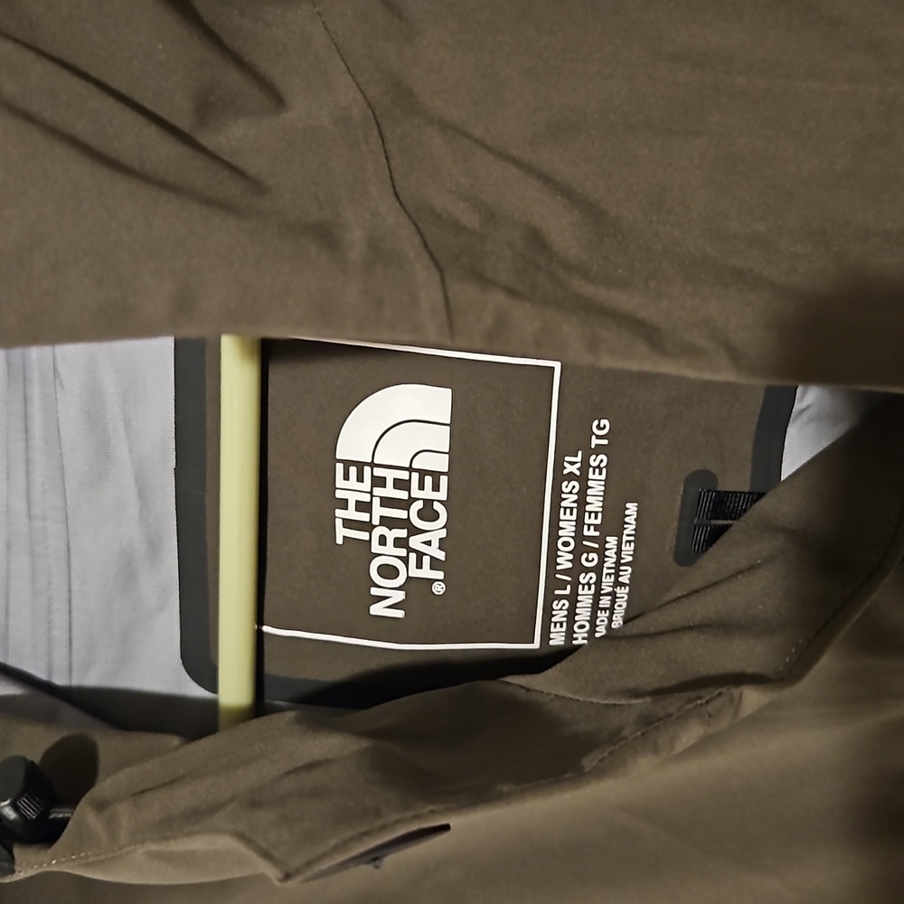 The North Face rain jacket